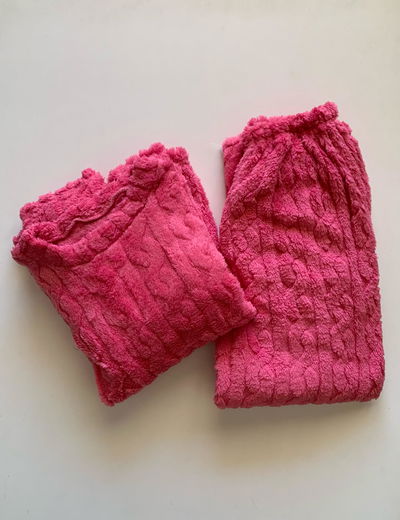 Pijama polar soft fucsia