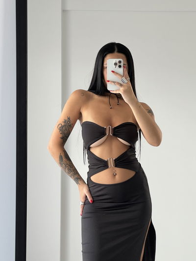 Vestido Bianca largo 