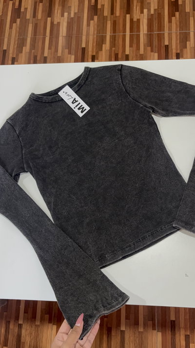 Camiseta Nevado manga Oxford 