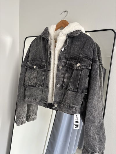 Campera Mía gris 