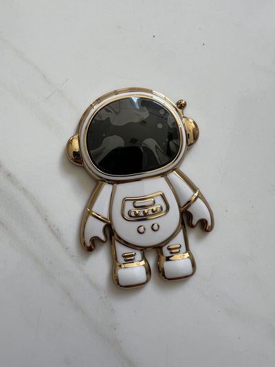 SOPORTE ASTRONAUTA ADHERISIVO BLANCO 