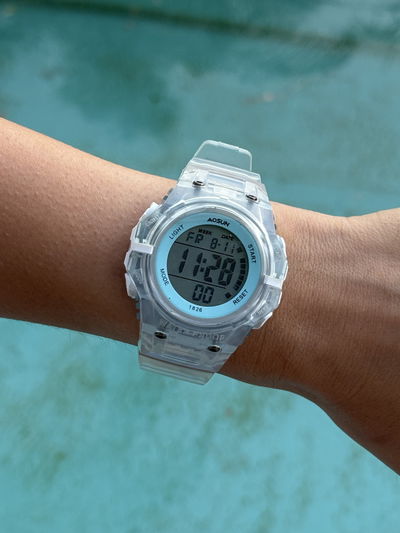 RELOJ ROMA SUMERGIBLE CELESTE