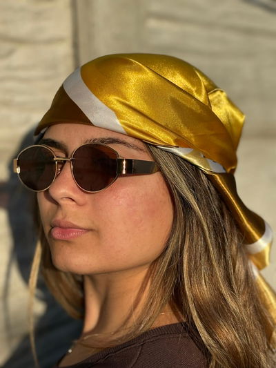 PAÑUELO MULTI USO AMARILLO