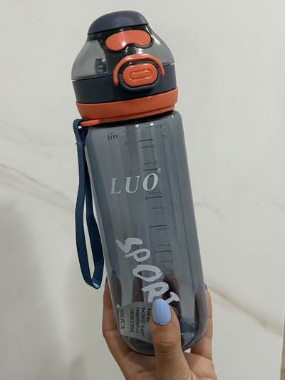 BOTELLA DE AGUA AZUL