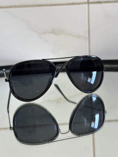 LENTES AVIADOR NEGRO