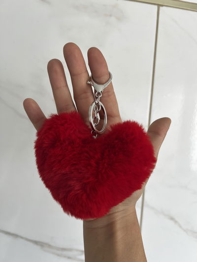 LLAVERO CORAZON ROJO 