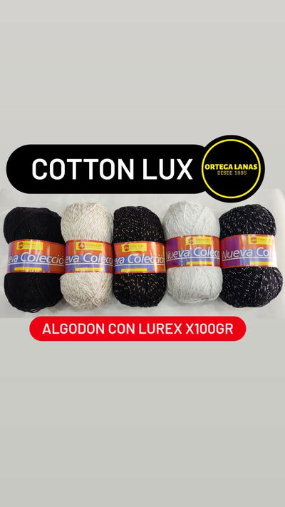 COTTON LUX (ALGODON CON LUREX)