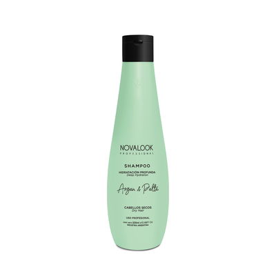 Shampoo Argán & Palta (cabellos secos) x325ml.