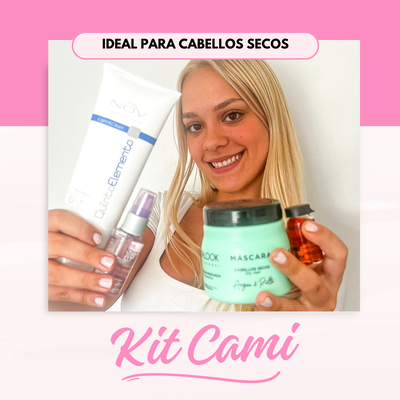 KIT CAMI (rutina para cabellos secos) 