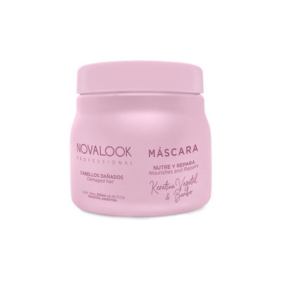 Máscara Keratina & Bamboo (cabellos dañados) x 250g
