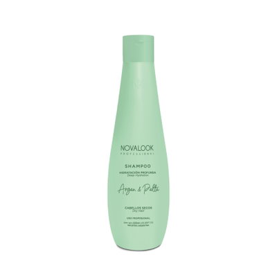Shampoo Argán & Palta (cabellos secos) x325ml.