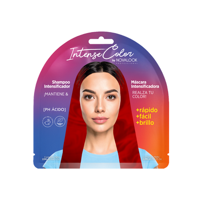 Estuche Sachet Shampoo + Máscara Red Velvet x22ml (c/u)