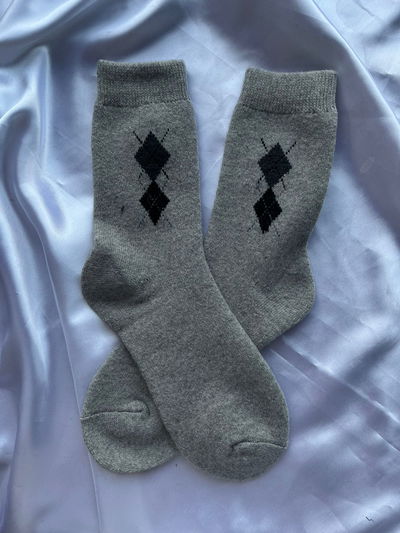 Rombos Gris Claro Talle 40-46