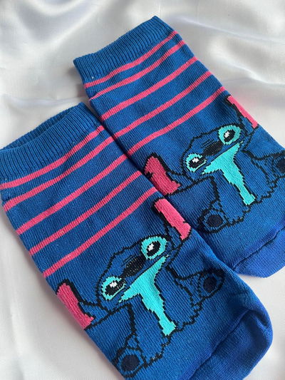 Stitch fondo Azul