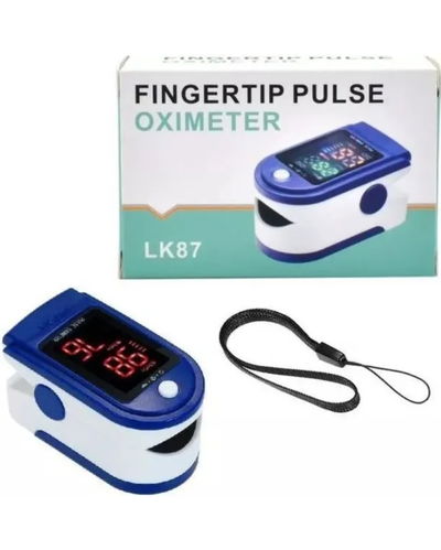 Pulsometro Pulso Oximetro Medidor Oxigeno Cardiaco - a Pila