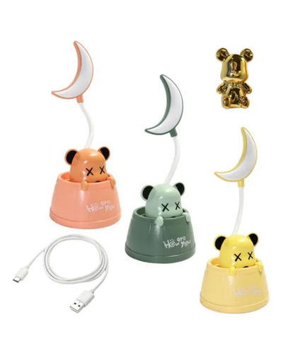 Lampara Luz Led Osito + USB