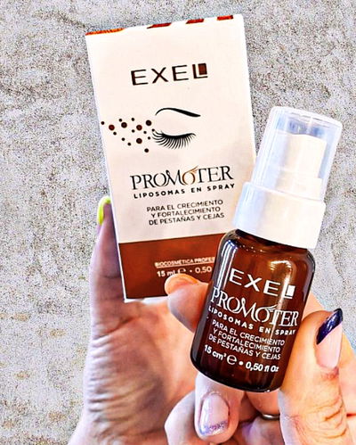 Promoter Exel Original: Crecimiento pestañas y cejas 