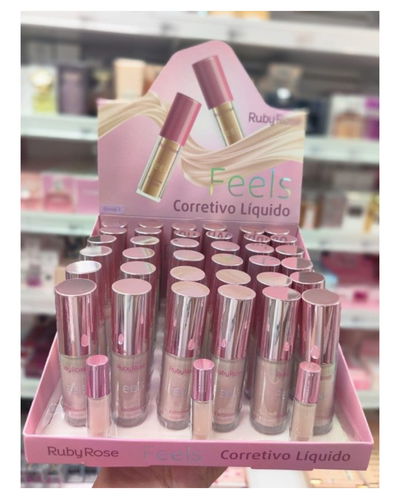 CORRECTIVO LIQUIDO FEELS RUBY ROSE - HB-8102