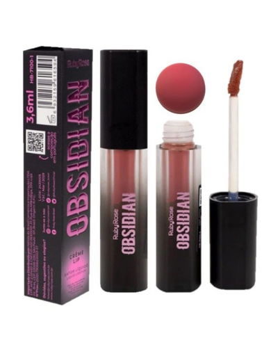 LABIAL LIQUIDO OBSIDIAN RUBY ROSE - HB-7100