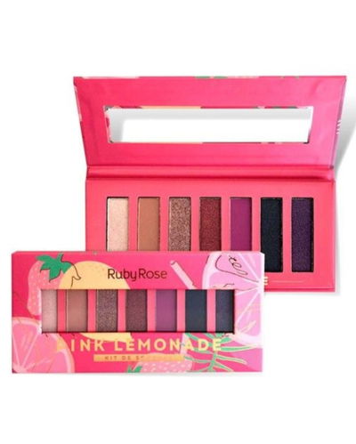 PALETA DE SOMBRA PINK LEMONADE RUBY ROSE (7 COLORES)