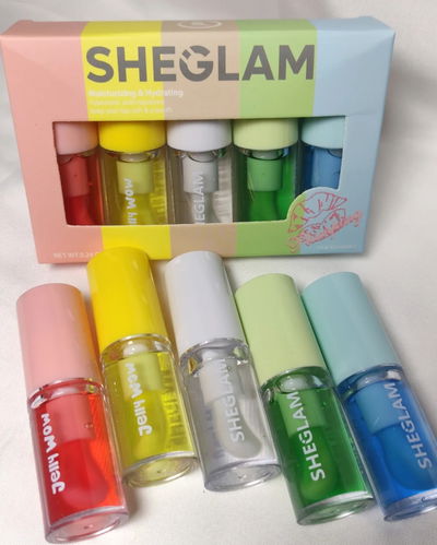 Cajita de 5 Glosses Sheglam