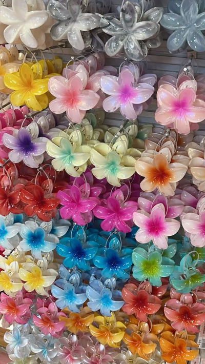 Broches Flor Hawaii 8cm