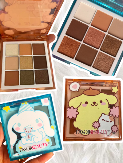 Paletita de sombras de 9 colores Sanrio pet