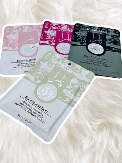 X3 unidades: Mascarillas de Velo estilo Arabe