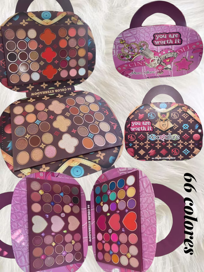 Paleta Cartera 66 colores Mocoallure