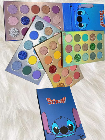 Libro Paleta de sombras Stich de 4 pisos