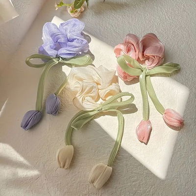 Docena: Scrunchies de tulipanes