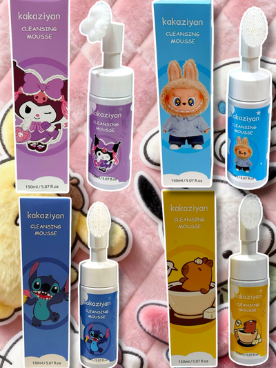 Espuma limpiadora facial kawaii