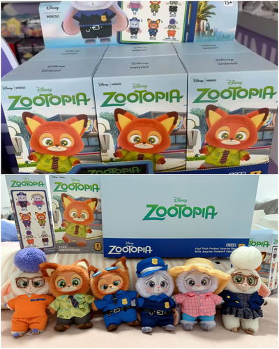 Cajita sorpresa peluche Zootopia 