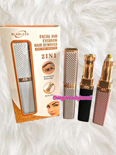 Depilador Facial (bozo, cejas, y rostro) doble cabezal a carga USB
