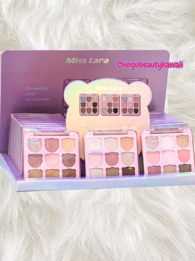 Paleta Bear 9 colores Miss Lara