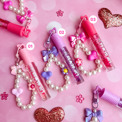 Lip gloss magico pola con Llavero 