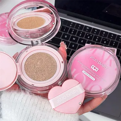 Base Cushion Pinky con protector Solar Jojo Diary