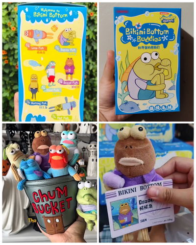 Blind Box Caja Sorpresa Bikini Bottom Buddies
