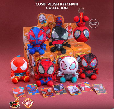 Blind Box Caja Sorpresa peluche llavero Spiderman 
