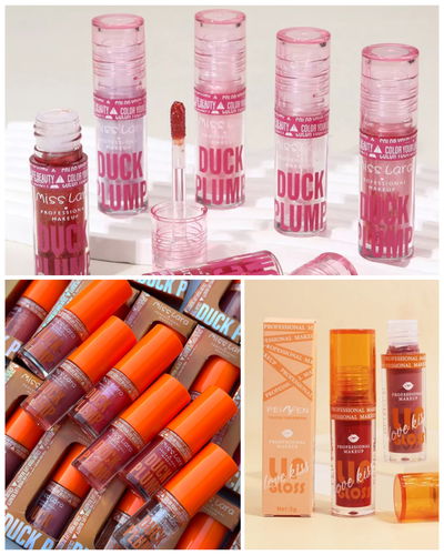 Lip Gloss Duck Plum Love Kiss Miss Lara Peiyen