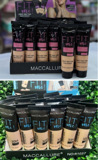 Base Maccallure Fit Me con protector solar