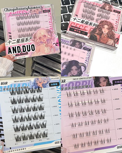 Pestañas Autoadhesivas Manga Zodiaco Girl