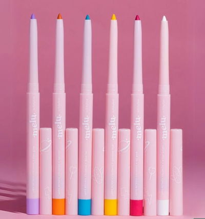 DELINEADOR RETRACTIL DE COLORES MELU RUBY ROSE - HB-2056