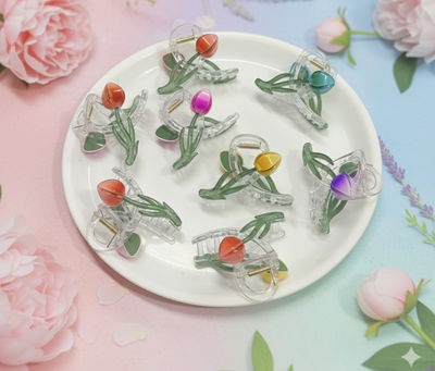 Hebilla Tulipan de 8cm