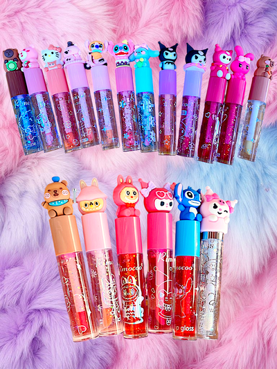 Gloss personajes Kawaii 3D de Goma Rimocoo/Miss Betty