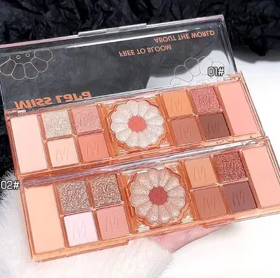 Paleta de Sombras Love Flower 12 colores