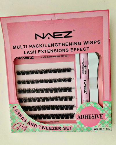 Set Pestañas Naez 6 filas