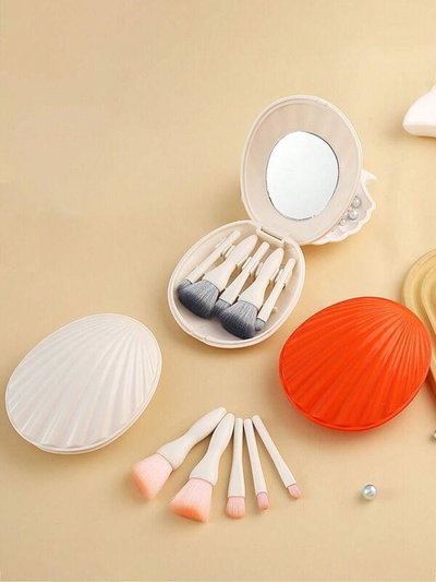 Brochitas Almeja con espejo 