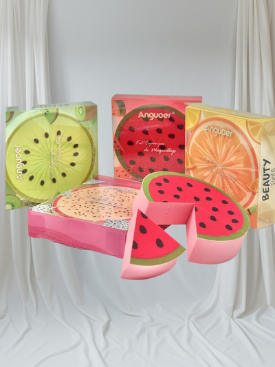 Esponja porcion frutal de maquillaje 