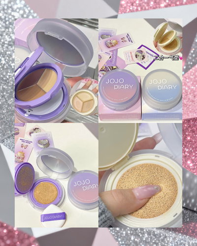 2in1 Base Cushion y Correctores Cremosos Jojo Diary